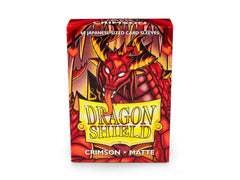 Dragon Shield Matte Sleeve - Crimson ‘Elohaen’ 60ct | Tacoma Games