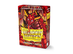 Dragon Shield Matte Sleeve - Crimson ‘Elohaen’ 60ct | Tacoma Games