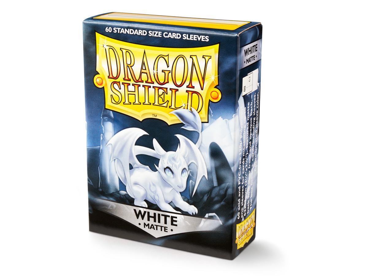 Dragon Shield Matte Sleeve - White ‘Eternis’ 60ct | Tacoma Games