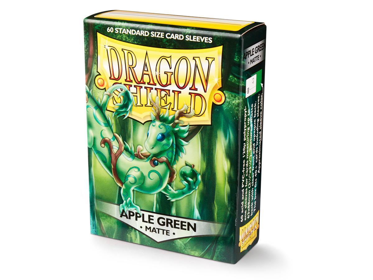 Dragon Shield Matte Sleeve - Apple Green ‘Melanian’ 60ct | Tacoma Games