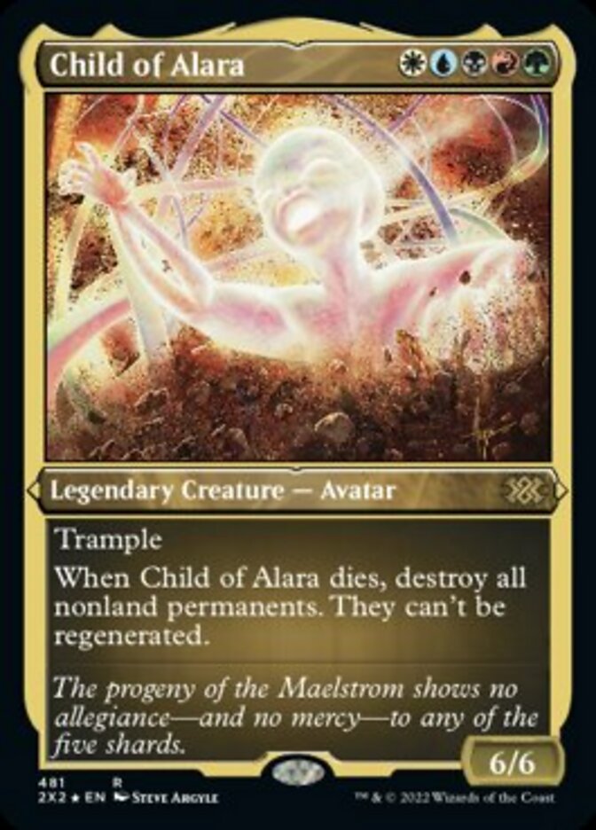 Child of Alara (Foil Etched) [Double Masters 2022] | Tacoma Games
