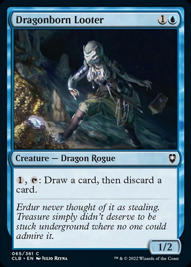 Dragonborn Looter [Commander Legends: Battle for Baldur's Gate] | Tacoma Games