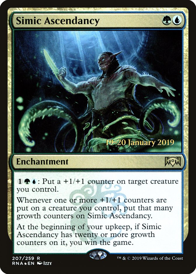 Simic Ascendancy [Ravnica Allegiance Prerelease Promos] | Tacoma Games