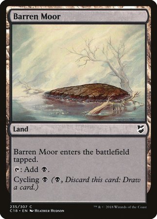 Barren Moor [Commander 2018] | Tacoma Games