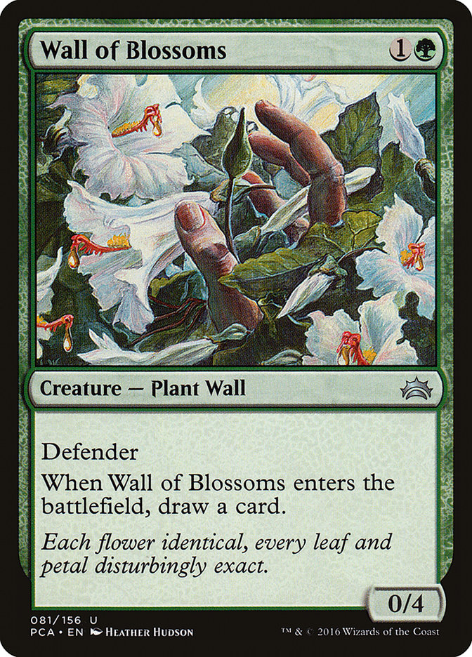 Wall of Blossoms [Planechase Anthology] | Tacoma Games