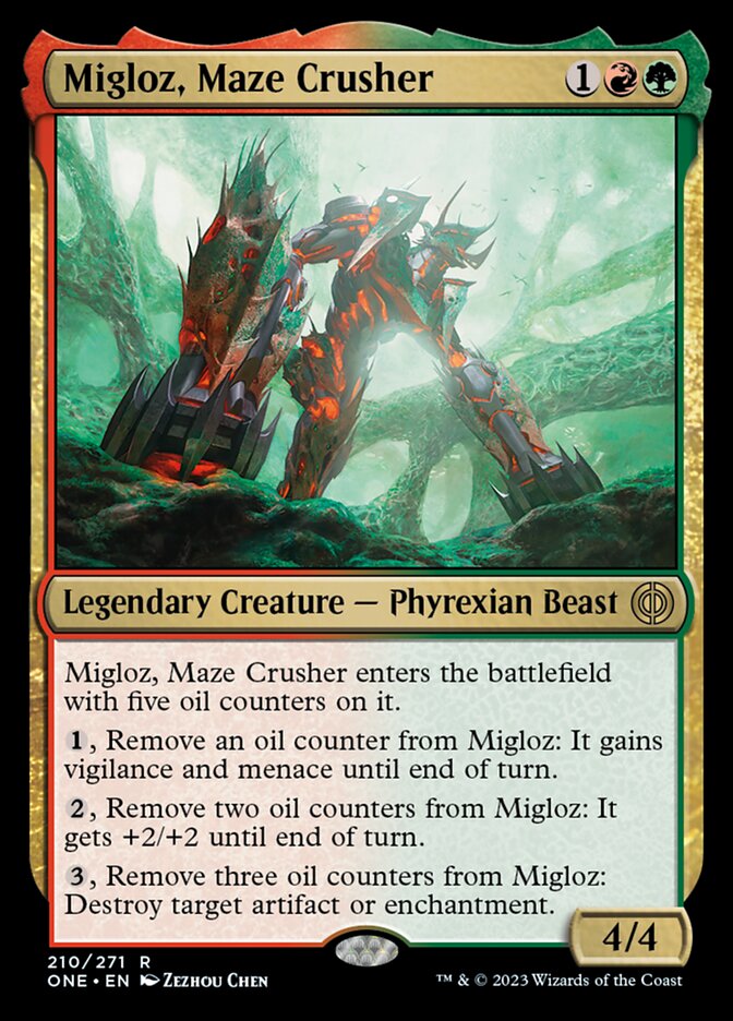 Migloz, Maze Crusher [Phyrexia: All Will Be One] | Tacoma Games