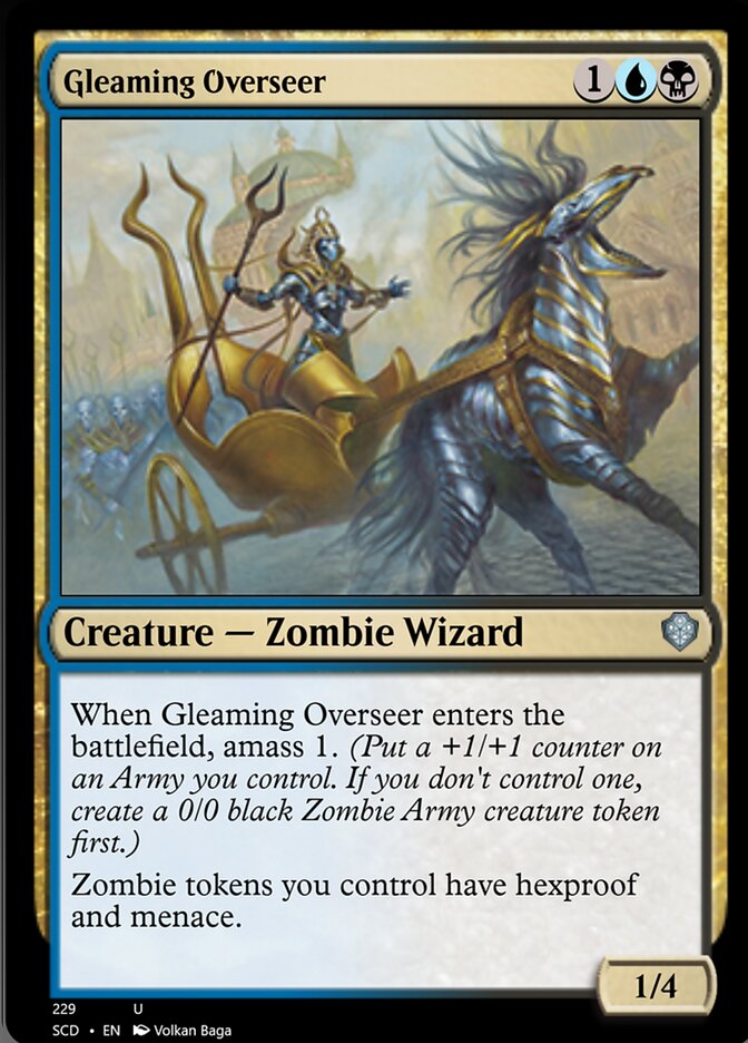 Gleaming Overseer [Starter Commander Decks] | Tacoma Games