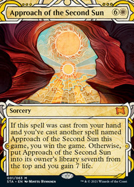 Approach of the Second Sun (Etched Foil) [Strixhaven Mystical Archive] | Tacoma Games