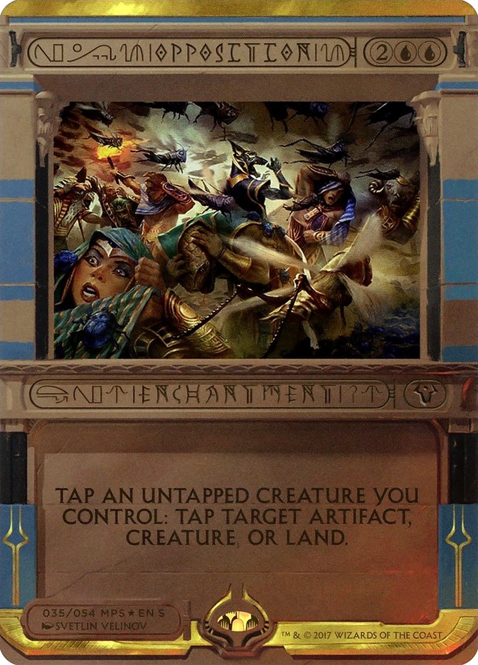 Opposition (Invocation) [Amonkhet Invocations] | Tacoma Games