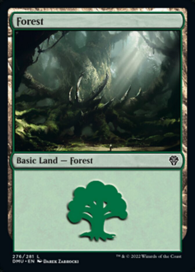 Forest (276) [Dominaria United] | Tacoma Games