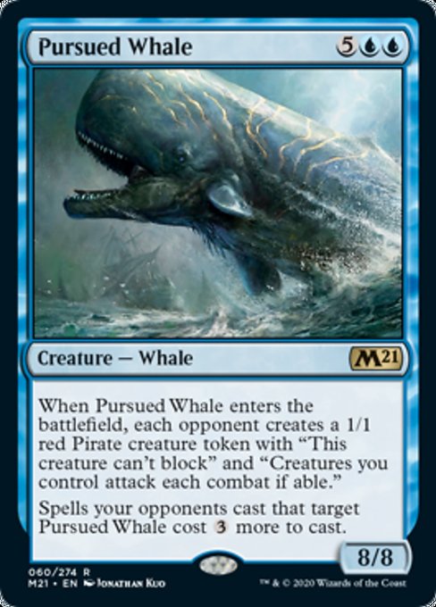 Pursued Whale [Core Set 2021] | Tacoma Games