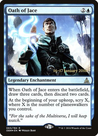 Oath of Jace [Oath of the Gatewatch Promos] | Tacoma Games