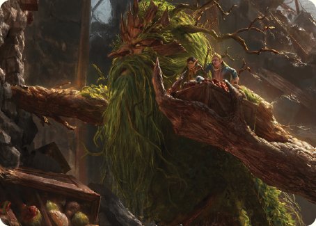 Treebeard, Gracious Host Art Card [The Lord of the Rings: Tales of Middle-earth Art Series] | Tacoma Games