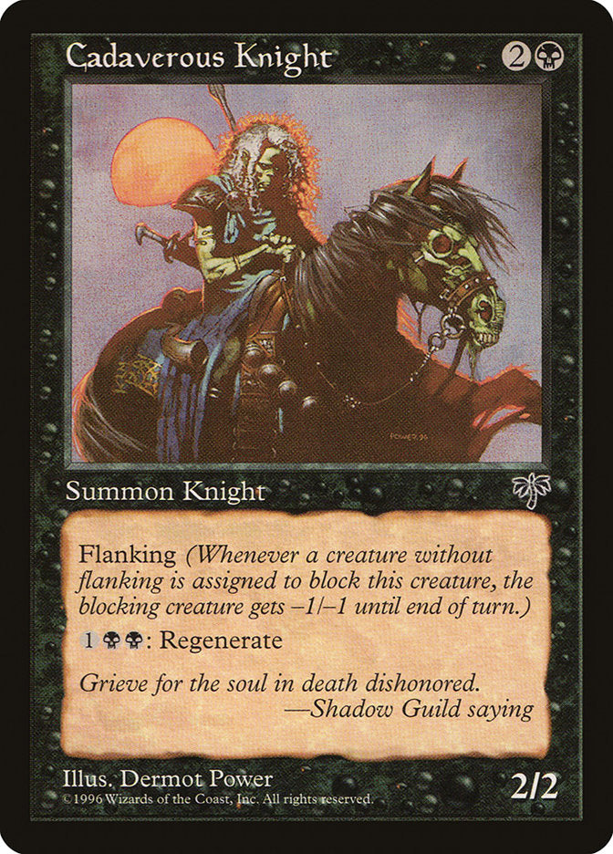 Cadaverous Knight [Mirage] | Tacoma Games
