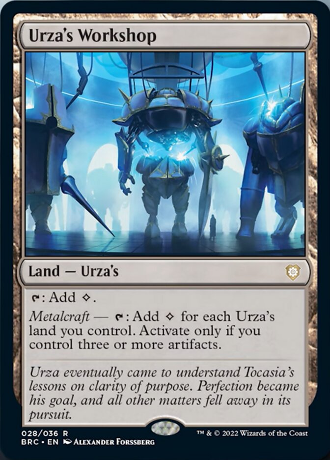 Urza's Workshop [The Brothers' War Commander] | Tacoma Games