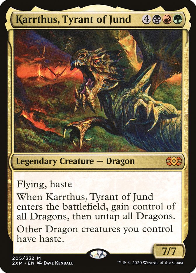 Karrthus, Tyrant of Jund [Double Masters] | Tacoma Games