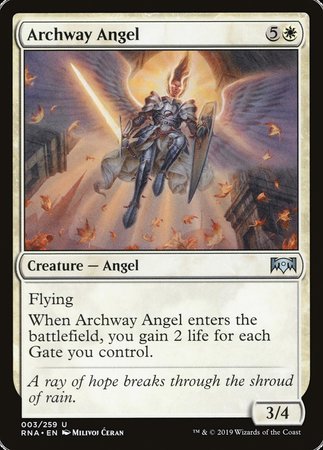 Archway Angel [Ravnica Allegiance] | Tacoma Games