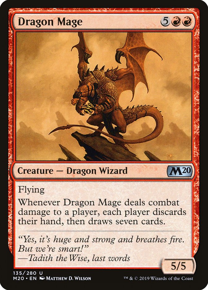 Dragon Mage [Core Set 2020] | Tacoma Games