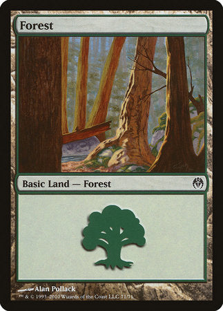 Forest (71) [Duel Decks: Phyrexia vs. the Coalition] | Tacoma Games