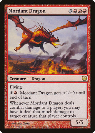 Mordant Dragon [Duel Decks: Knights vs. Dragons] | Tacoma Games