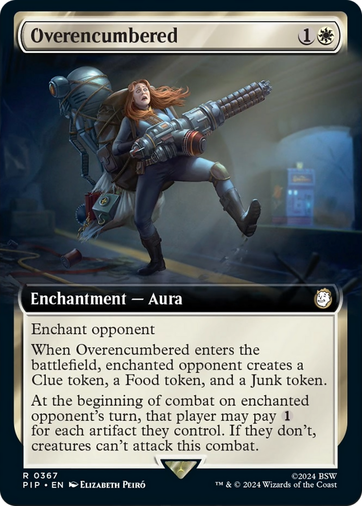 Overencumbered (Extended Art) [Fallout] | Tacoma Games