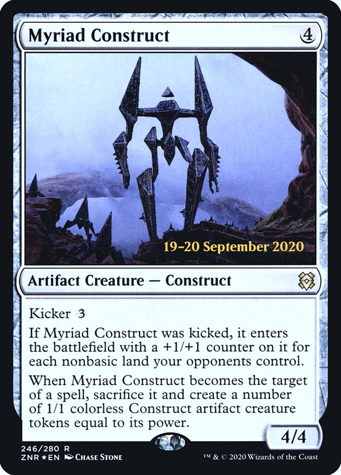 Myriad Construct  [Zendikar Rising Prerelease Promos] | Tacoma Games