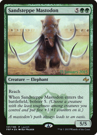 Sandsteppe Mastodon [Fate Reforged Promos] | Tacoma Games