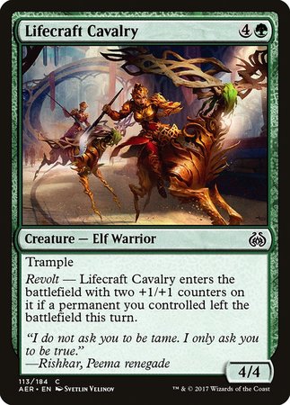 Lifecraft Cavalry [Aether Revolt] | Tacoma Games