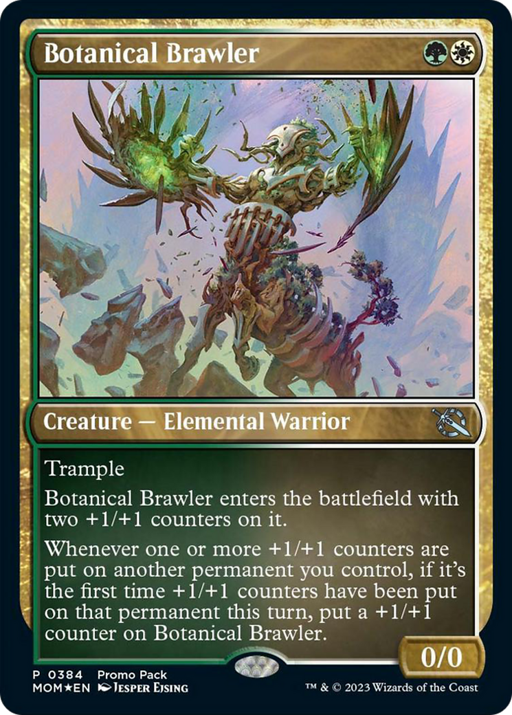 Botanical Brawler (Promo Pack) [March of the Machine Promos] | Tacoma Games