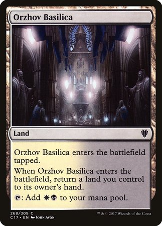 Orzhov Basilica [Commander 2017] | Tacoma Games