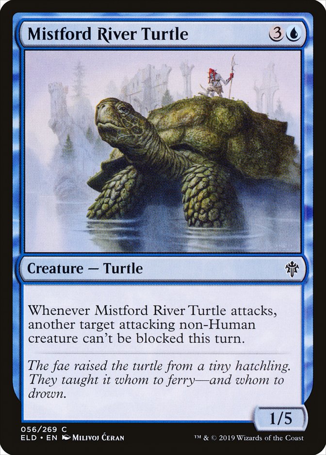 Mistford River Turtle [Throne of Eldraine] | Tacoma Games