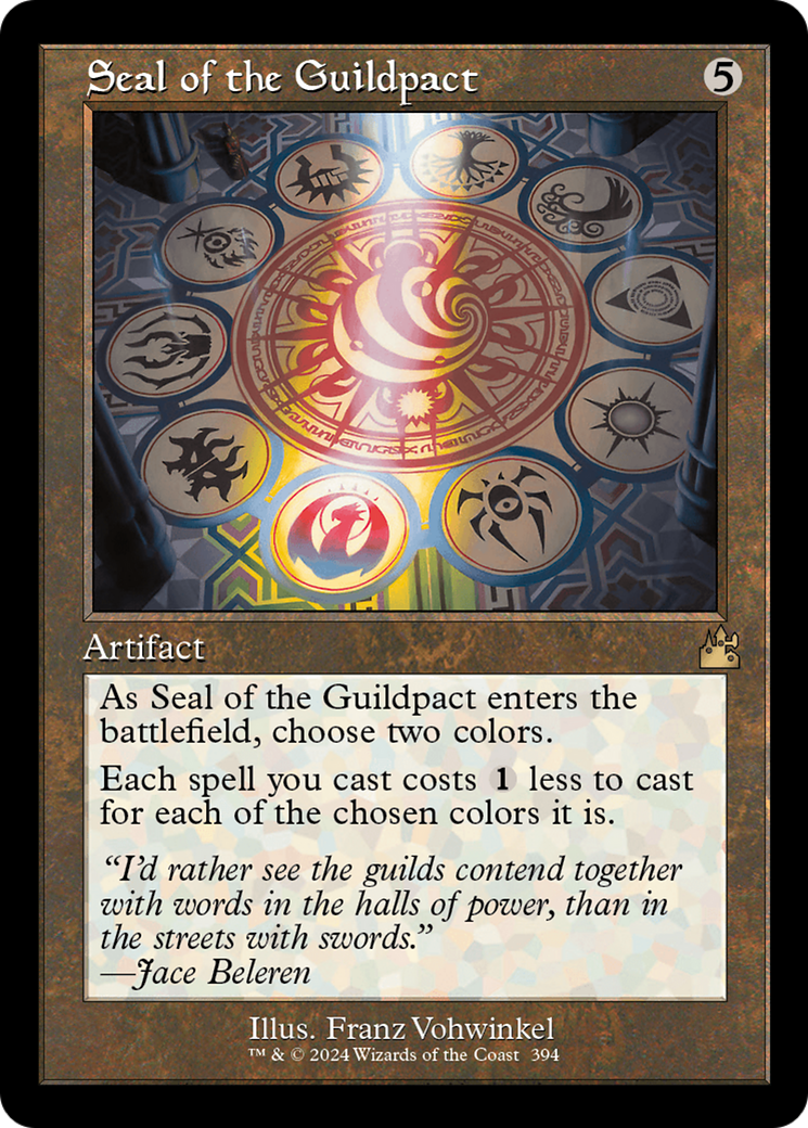 Seal of the Guildpact (Retro Frame) [Ravnica Remastered] | Tacoma Games