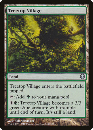 Treetop Village [Duel Decks: Knights vs. Dragons] | Tacoma Games