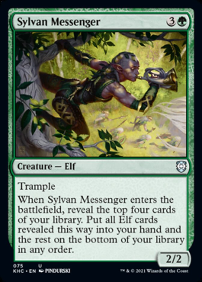 Sylvan Messenger [Kaldheim Commander] | Tacoma Games