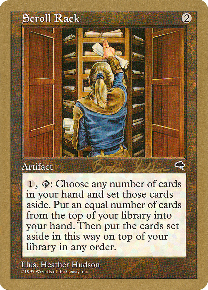 Scroll Rack (Brian Selden) [World Championship Decks 1998] | Tacoma Games