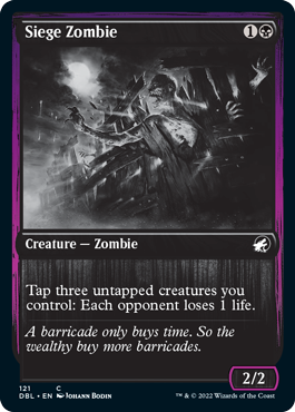 Siege Zombie [Innistrad: Double Feature] | Tacoma Games