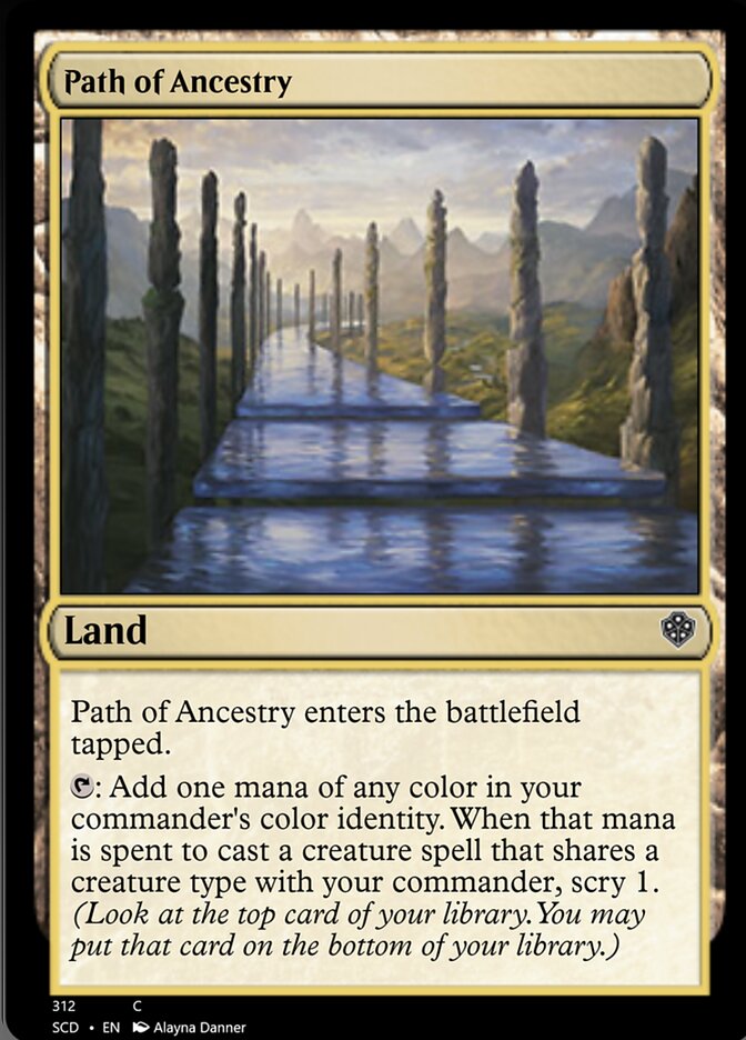 Path of Ancestry [Starter Commander Decks] | Tacoma Games