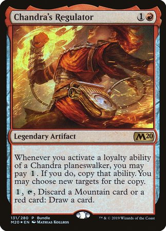 Chandra's Regulator (M20 Bundle) [Core Set 2020 Promos] | Tacoma Games