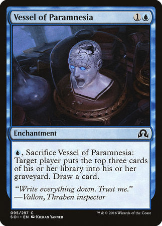 Vessel of Paramnesia [Shadows over Innistrad] | Tacoma Games