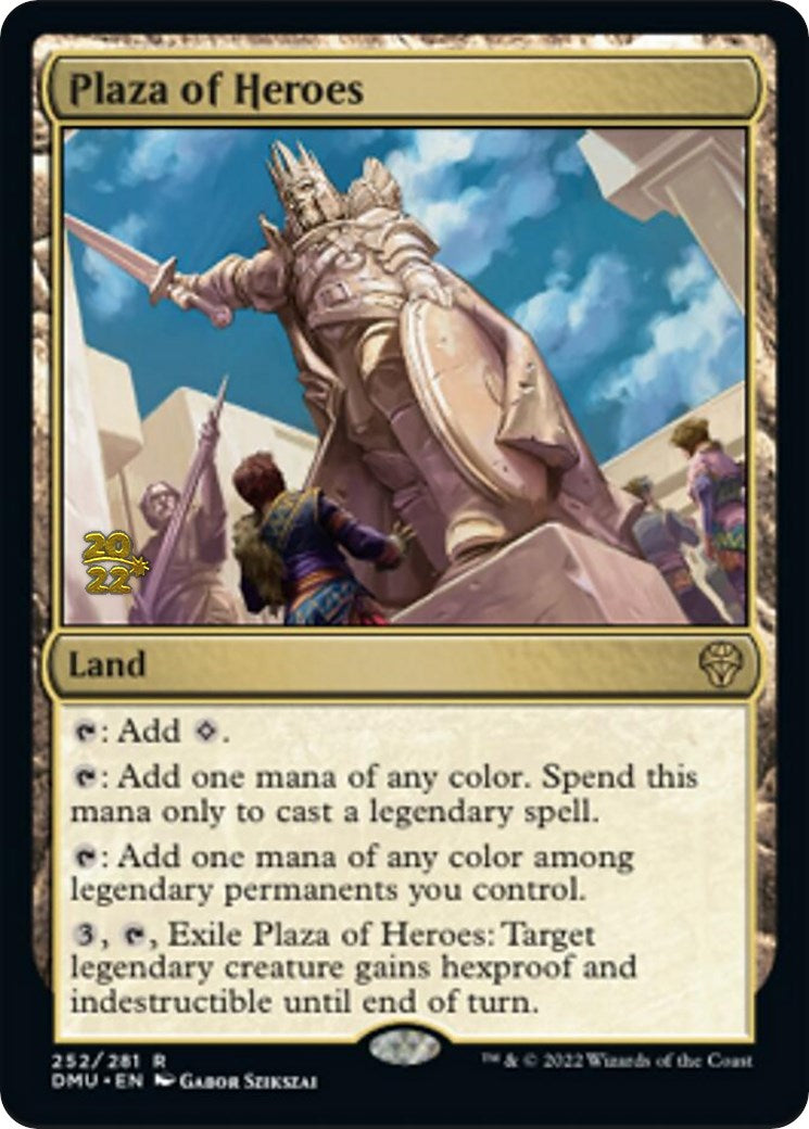 Plaza of Heroes [Dominaria United Prerelease Promos] | Tacoma Games