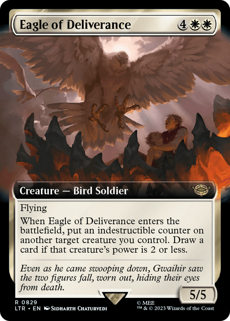 Eagle of Deliverance (Extended Art) [The Lord of the Rings: Tales of Middle-Earth] | Tacoma Games