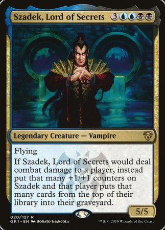 Szadek, Lord of Secrets [GRN Guild Kit] | Tacoma Games