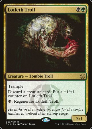 Lotleth Troll [GRN Guild Kit] | Tacoma Games