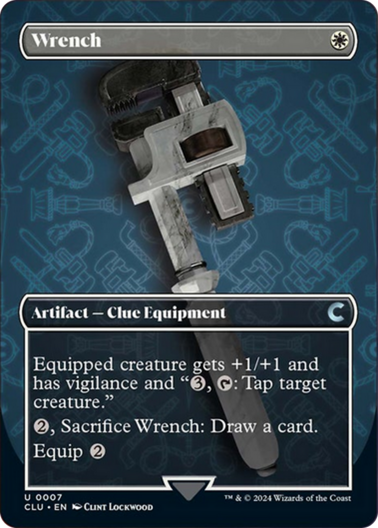 Wrench (Borderless) [Ravnica: Clue Edition] | Tacoma Games