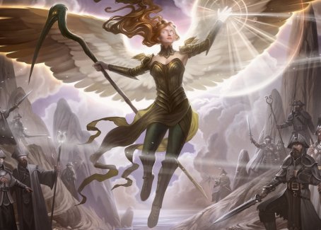 Sigarda's Splendor Art Card [Innistrad: Midnight Hunt Art Series] | Tacoma Games