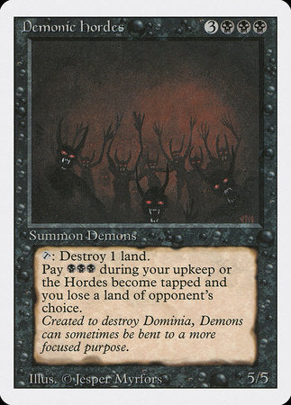 Demonic Hordes [Revised Edition] | Tacoma Games