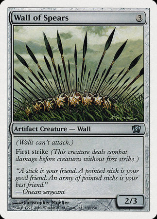 Wall of Spears [Eighth Edition] | Tacoma Games