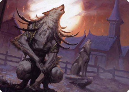 Lord of the Ulvenwald Art Card [Innistrad: Midnight Hunt Art Series] | Tacoma Games