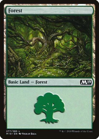 Forest (277) [Core Set 2019] | Tacoma Games