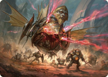 Liberator, Urza's Battlethopter Art Card [The Brothers' War Art Series] | Tacoma Games